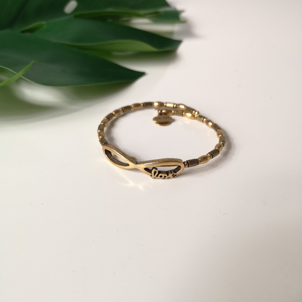 Alex and Ani love infinite bracelet